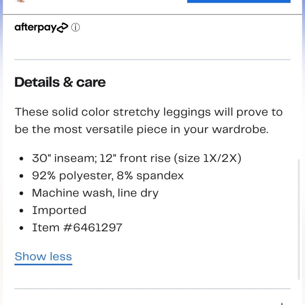 OPPA! High Quality Ribbed Leggings! - Picture 8 of 8